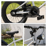 VOLTUS Mountain Bike with Lightweight Frame, All-Terrain Tyres and Sporty Design for Outdoor Riding - Galaxy Electric Silver