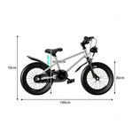 VOLTUS Mountain Bike with Lightweight Frame, All-Terrain Tyres and Sporty Design for Outdoor Riding - Galaxy Electric Silver