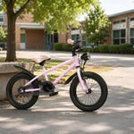 VOLTUS Mountain Bike with Lightweight Frame, All-Terrain Tyres and Sporty Design for Outdoor Riding - Pink