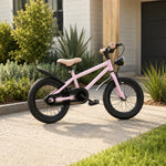 VOLTUS Mountain Bike with Lightweight Frame, All-Terrain Tyres and Sporty Design for Outdoor Riding - Pink