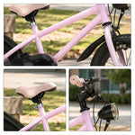 VOLTUS Mountain Bike with Lightweight Frame, All-Terrain Tyres and Sporty Design for Outdoor Riding - Pink
