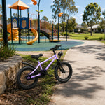 VOLTUS Mountain Bike with Lightweight Frame, All-Terrain Tyres and Sporty Design for Outdoor Riding - Purple