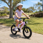 VOLTUS Mountain Bike with Lightweight Frame, All-Terrain Tyres and Sporty Design for Outdoor Riding - Purple