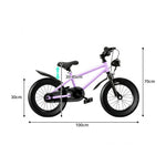 VOLTUS Mountain Bike with Lightweight Frame, All-Terrain Tyres and Sporty Design for Outdoor Riding - Purple