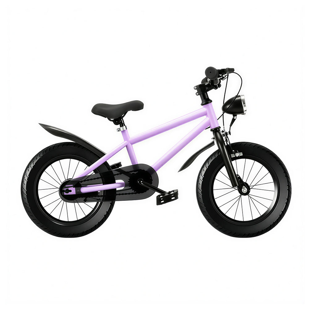 VOLTUS Mountain Bike with Lightweight Frame, All-Terrain Tyres and Sporty Design for Outdoor Riding - Purple