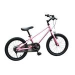 VOLTUS 16/20 Inch Kids Bike with 7-Speed Gears, Dual Brakes and Shock-Absorbing Tyres for Everyday Riding - Pink