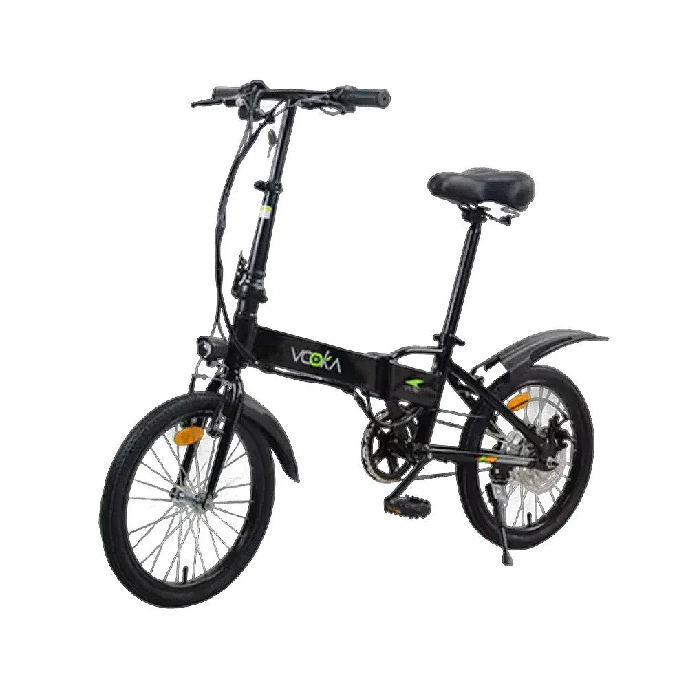 VOLTUS Electric Scooter 48V 5/7A Lithium Battery Aluminum Frame 20/25km Electric 50/60km Assisted Ergonomic Remote Unlock Black