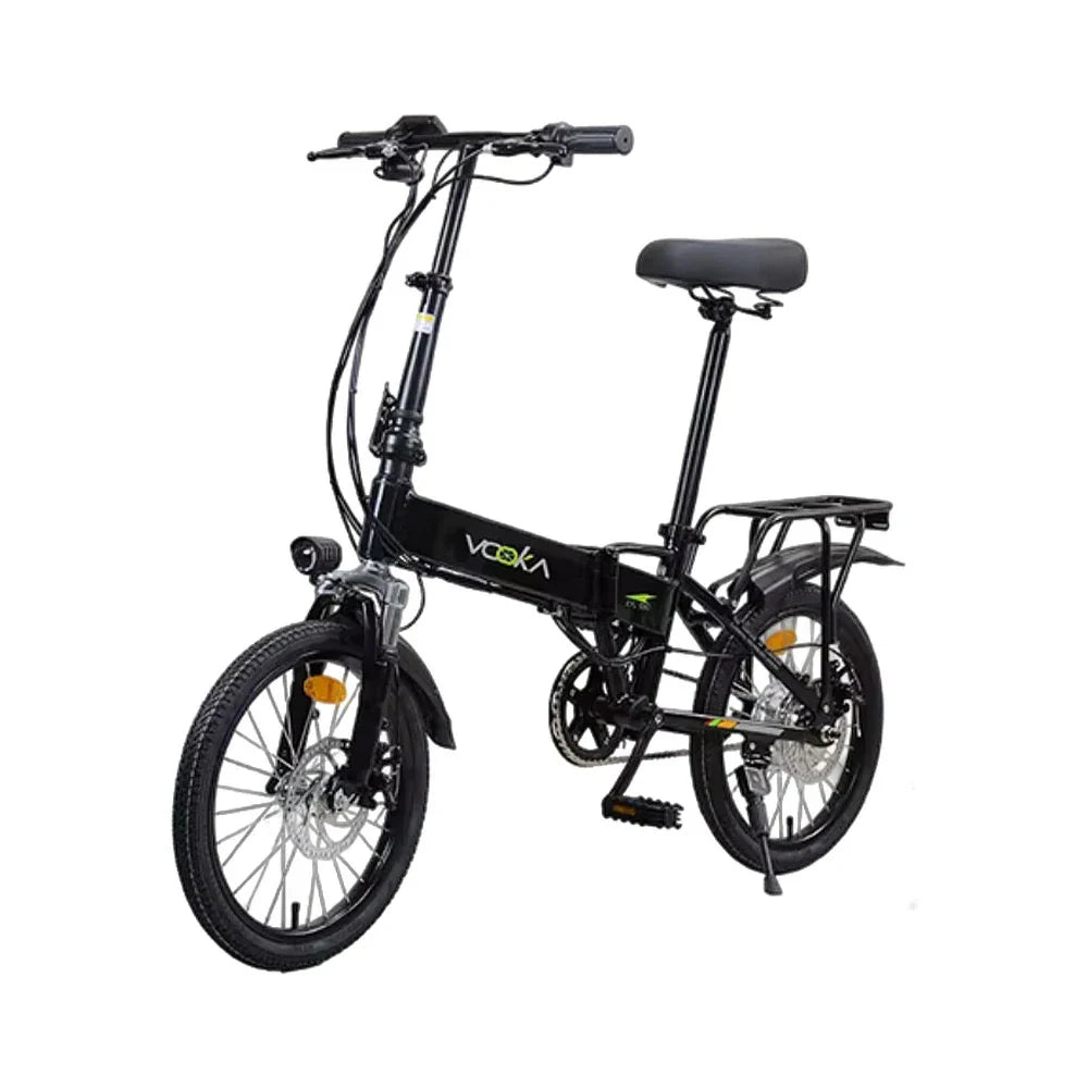 VOLTUS Electric Scooter 48V 7/11A Lithium Battery Aluminum Frame Ergonomic Design Black