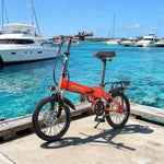 VOLTUS Electric Scooter 48V11A 18-inch Tires Lithium Battery Aluminum Frame  Ergonomic Design Red
