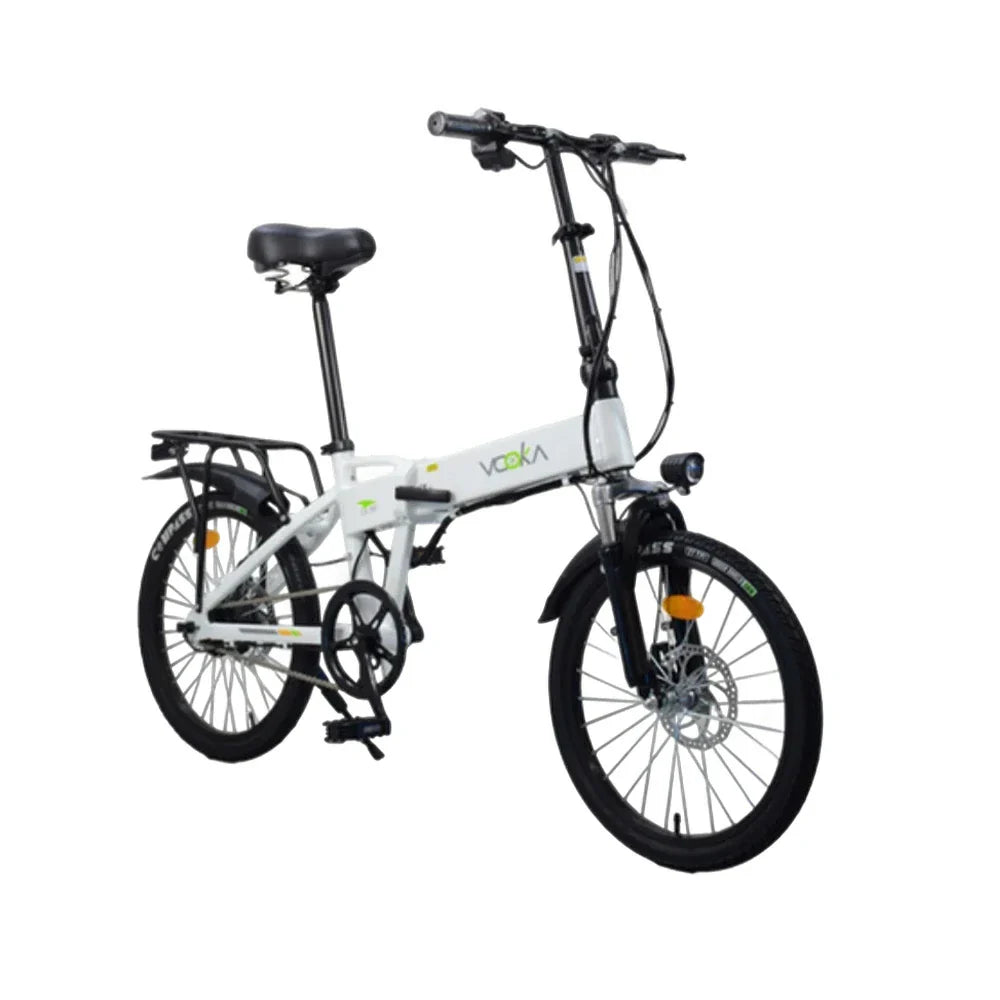 VOLTUS Electric Scooter 48V11A 20-inch Tires Lithium Battery Aluminum Frame  Ergonomic Design White