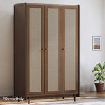 LUXORA 2 Rattan-woven Doors Doors/5 Doors/3 Wardrobe Cabinet Door