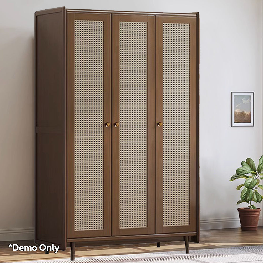 LUXORA 2 Rattan-woven Doors Doors/5 Doors/3 Wardrobe Cabinet Door