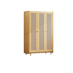 LUXORA 2 Rattan-woven Doors Doors/5 Doors/3 Wardrobe Cabinet Door