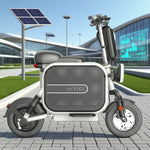 AKEZ Dudu10 13A High-Carbon Electric Steel 500W Frame Foldable 48V Black - Scooter White