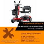 Installation Service For : ROLLUX-JXTO-LBTRY-20-350-RD